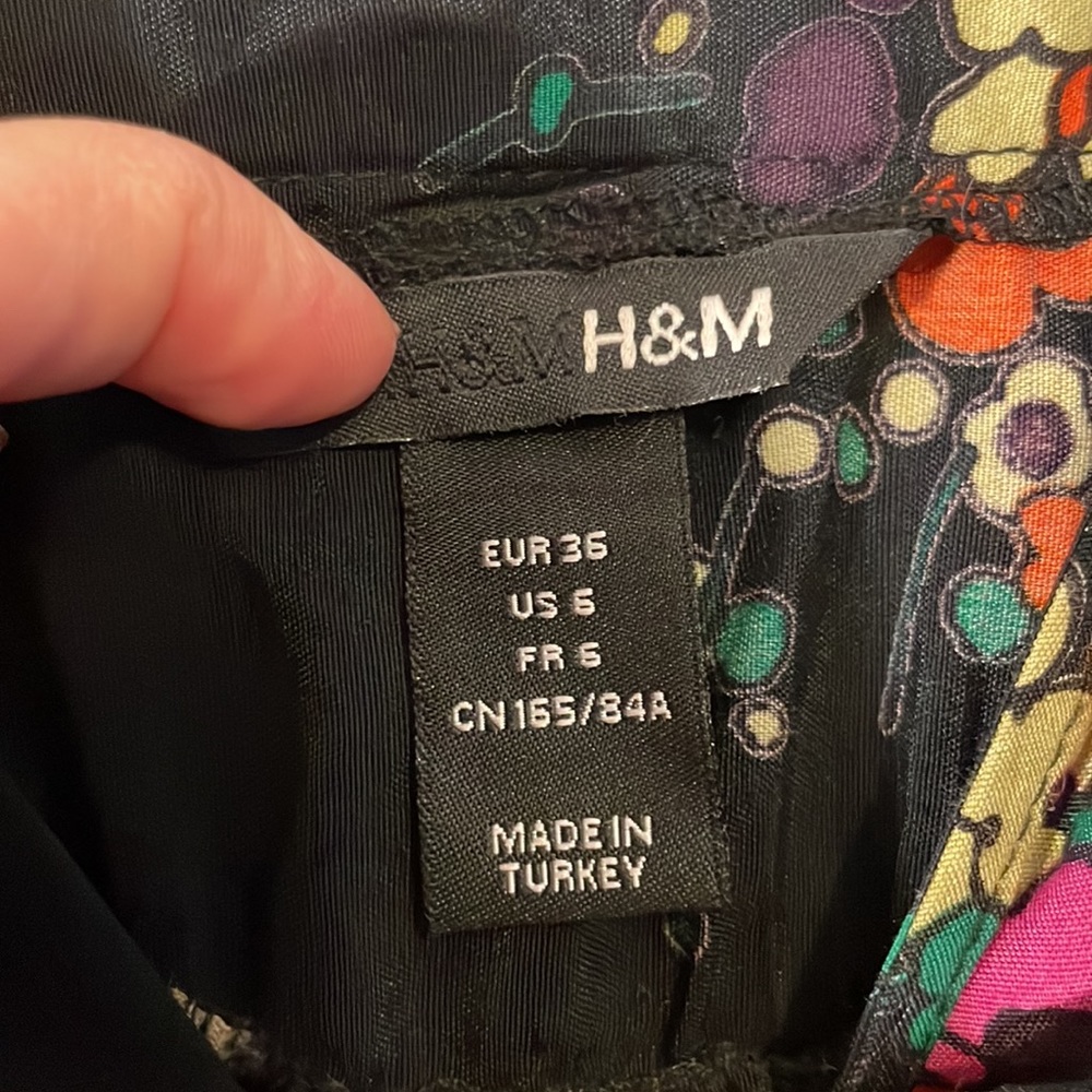 H&M flower/ flowy tank dress size 6 - Picture 2 of 5